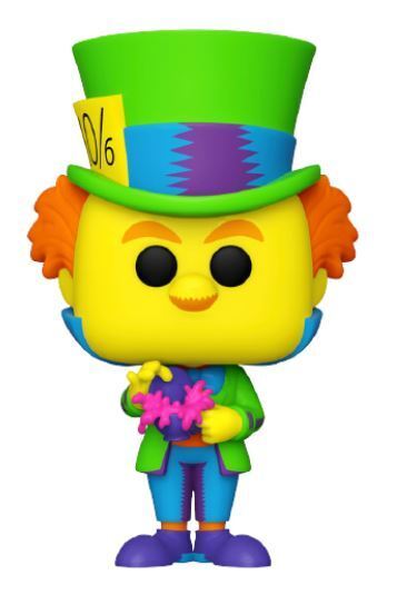FUNKO POP! DISNEY: ALICE IN WONDERLAND [70TH ANNIVERSARY] - MAD HATTER [BLACK LIGHT GLOW] **FUNKO SHOP EXCLUSIVE** #1060