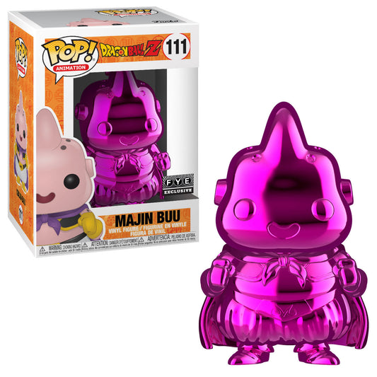 Funko Pop! Animation - Dragon Ball Z - Majin Buu [PINK CHROME] **FYE EXCL** #111