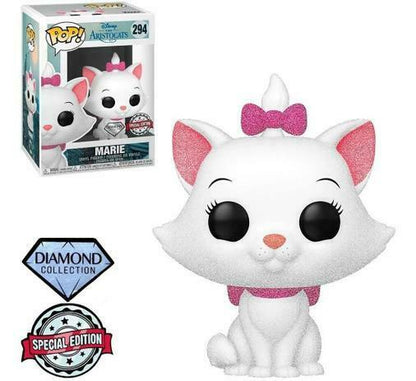 FUNKO POP! DISNEY: THE ARISTOCATS - MARIE [DIAMOND GLITTER] **HOT TOPIC EXCLUSIVE** #294