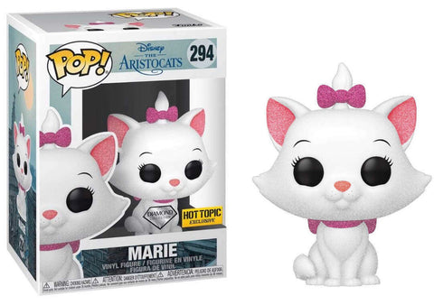 FUNKO POP! DISNEY: THE ARISTOCATS - MARIE [DIAMOND GLITTER] **HOT TOPIC EXCLUSIVE** #294