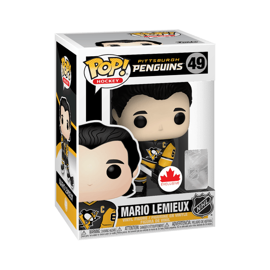Funko Pop! Sports: NHL (Hockey) - Mario Lemieux (Pittsbrg Penguins Jersey) #49 [Canadian Exclusive]