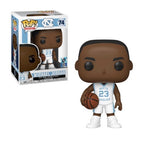 FUNKO POP! BASKETBALL: UNIVERSITY OF NORTH CAROLINA [UNC] - MICHAEL JORDAN [WHITE JERSEY] #74