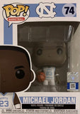 FUNKO POP! BASKETBALL: UNIVERSITY OF NORTH CAROLINA [UNC] - MICHAEL JORDAN [WHITE JERSEY] #74