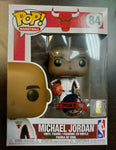 FUNKO POP! NBA: CHICAGO BULLS - MICHAEL JORDAN [WHITE WARM-UP SUIT] **2021 TARGET CON EXCLUSIVE** #84