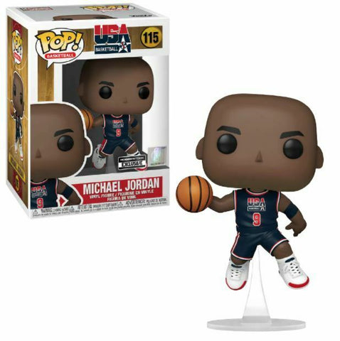 FUNKO POP! BASKETBALL [1992 TEAM USA] - MICHAEL JORDAN [NAVY BLUE JERSEY] **FOOT LOCKER EXCLUSIVE** #115