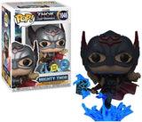 FUNKO POP! MARVEL: THOR LOVE & THUNDER - MIGHTY THOR [GITD] **POP IN A BOX EXCLUSIVE** #1046