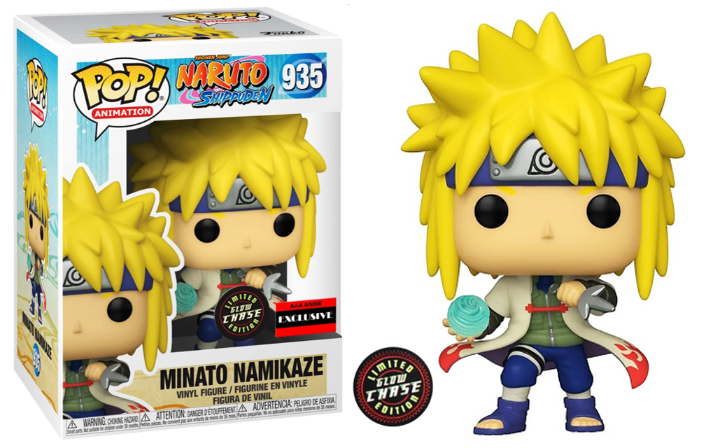 FUNKO POP! ANIMATION: NARUTO - MINATO NAMIKAZE [W/ RASENGAN] **AAA ANIME EXCLUSIVE** #935