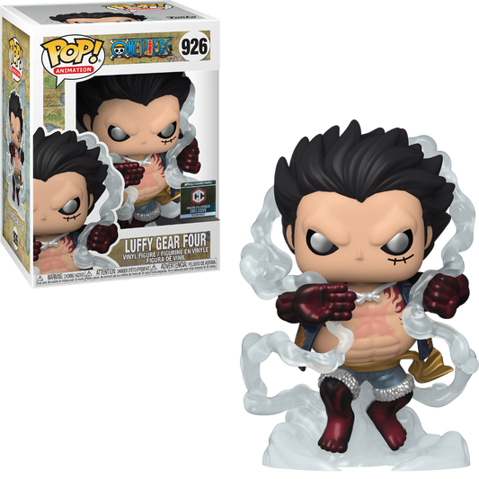 FUNKO POP! ANIMATION: ONE PIECE - LUFFY GEAR FOUR [METALLIC] **CHALICE COLLECTIBLES EXCLUSIVE** #926