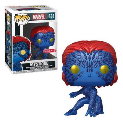 FUNKO POP! MARVEL: X-MEN [20TH ANNIVERSARY] - MYSTIQUE [METALLIC] **TARGET EXCLUSIVE** #638
