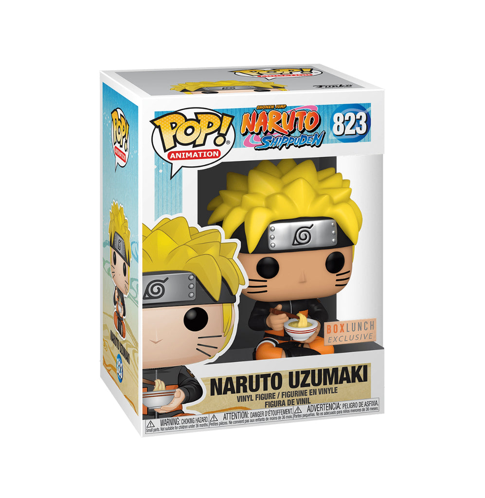 FUNKO POP POCKET KEYCHAIN Naruto Shippuden NARUTO UZUMAKI WITH RAMEN BOX  LUNCH