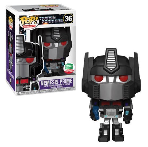 Funko Pop! Retro Toys: Transformers -Nemesis Prime Funko Shop Exclusive