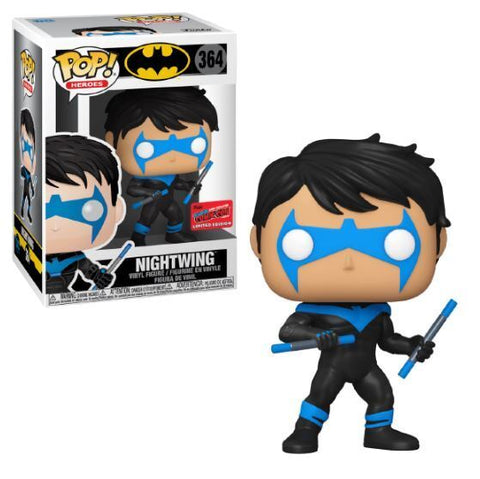 FUNKO POP! HEROES [DC]: BATMAN - NIGHTWING [W/ ESCRIMA STICKS] **2020 NYCC EXCLUSIVE** #364