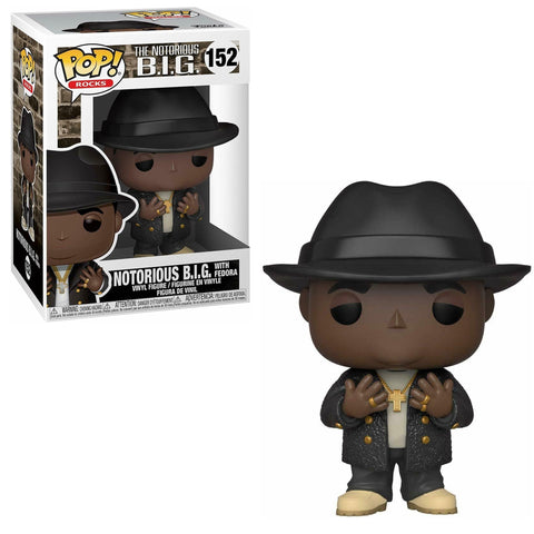 FUNKO POP! ROCKS [MUSIC] - NOTORIOUS B.I.G. [W/ FEDORA] #152