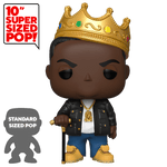 FUNKO POP! ROCKS [MUSIC] - 10" NOTORIOUS B.I.G. [W/ CROWN] **FUNKO SHOP EXCLUSIVE** #162