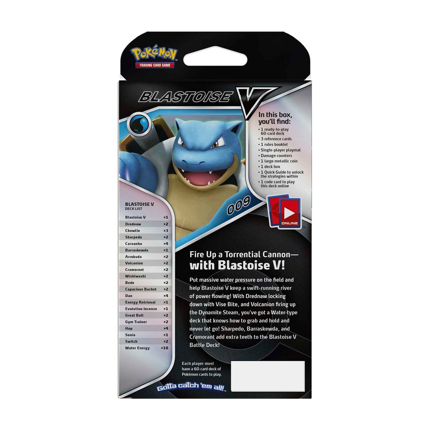 Pokemon V Battle Deck— Blastoise