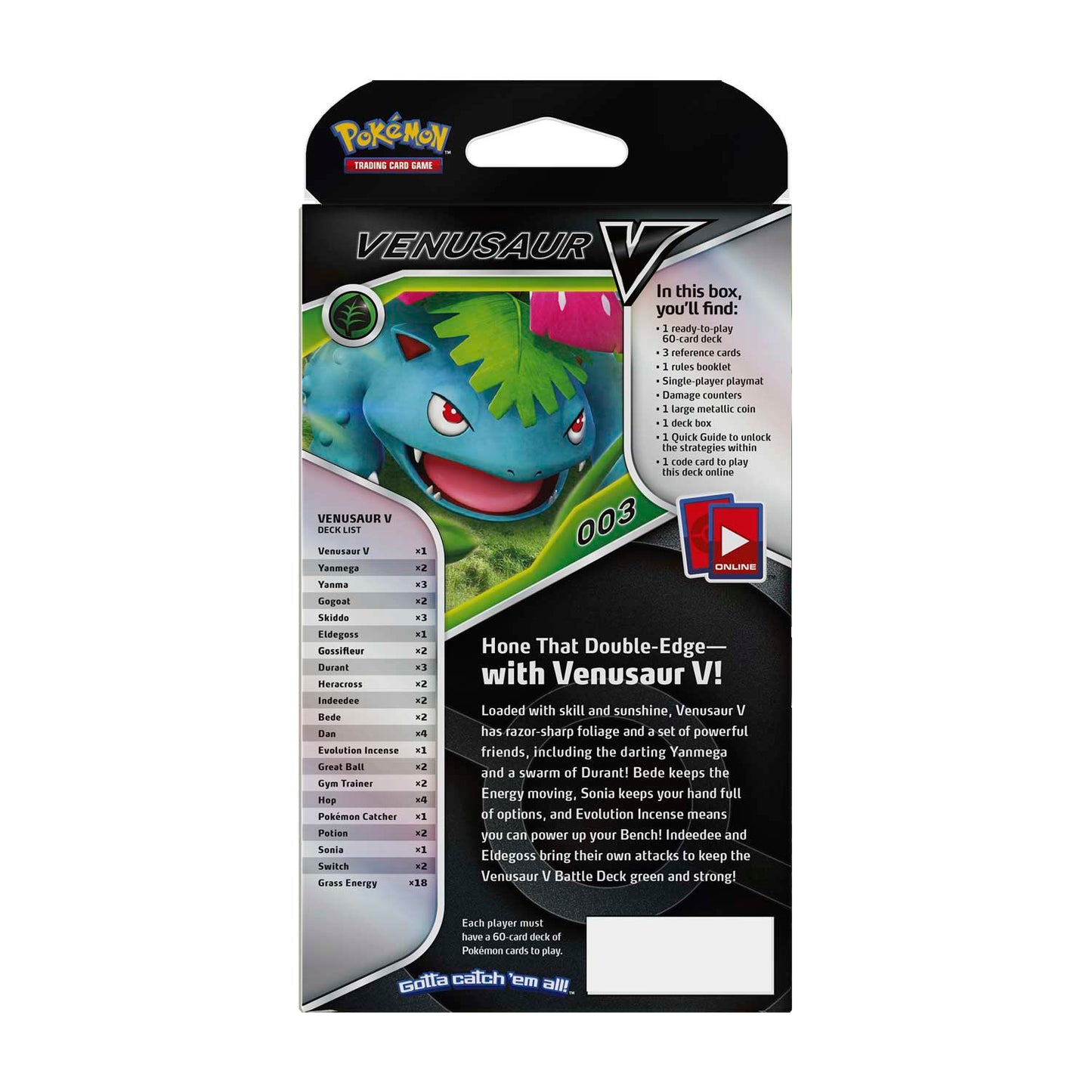 Pokemon V Battle Deck—Venusaur