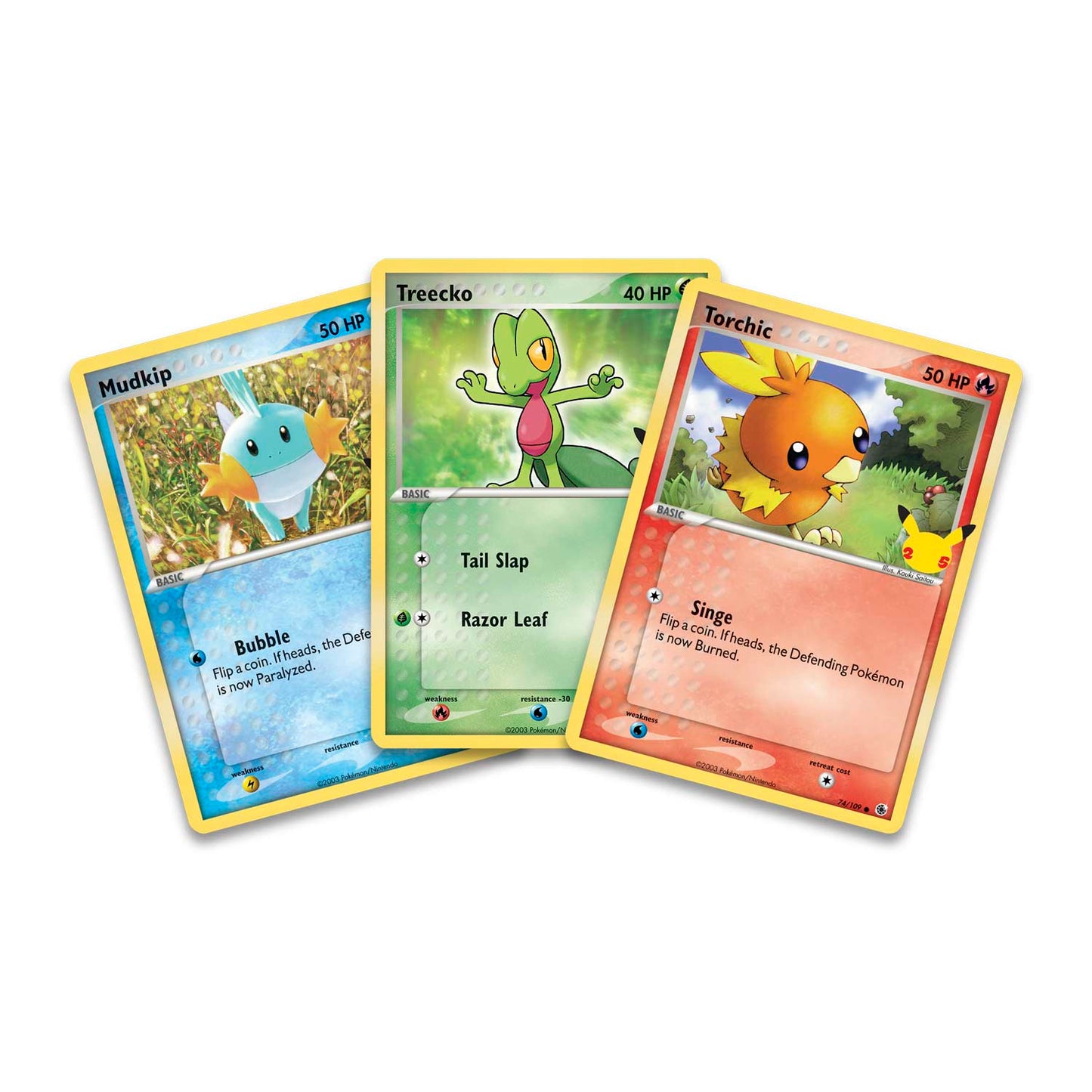 Pokemon TCG: 25th Anniversary - First Partner Pack (Hoenn)