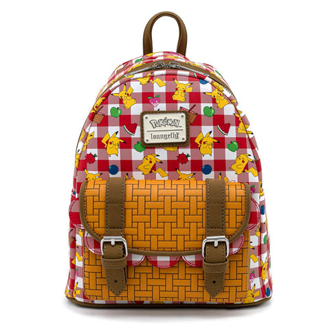 LOUNGEFLY EXCLUSIVE POKEMON PIKACHU PICNIC Mini Backpack