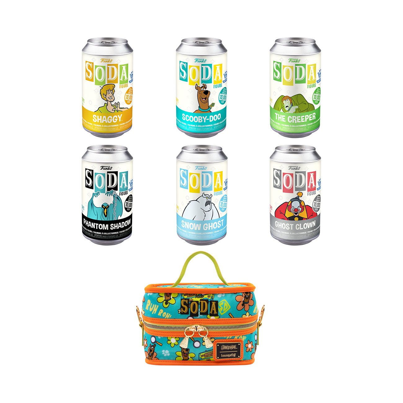 FUNKO SODA - SCOOBY DOO 6-PACK VINYL SODA WITH COOLER LIMITED EDITION [FUNKO SHOP EXCLUSIVE] *PREORDER*