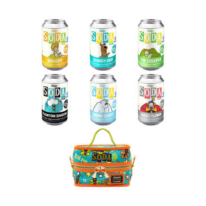 FUNKO SODA - SCOOBY DOO 6-PACK VINYL SODA WITH COOLER LIMITED EDITION [FUNKO SHOP EXCLUSIVE] *PREORDER*