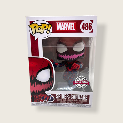 FUNKO POP! MARVEL - SPIDER-CARNAGE **AAA ANIME EXCLUSIVE** #486