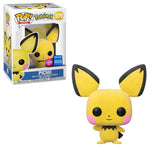 FUNKO POP! GAMES: POKEMON - PICHU [FLOCKED] **2020 WONDERCON EXCLUSIVE** #579