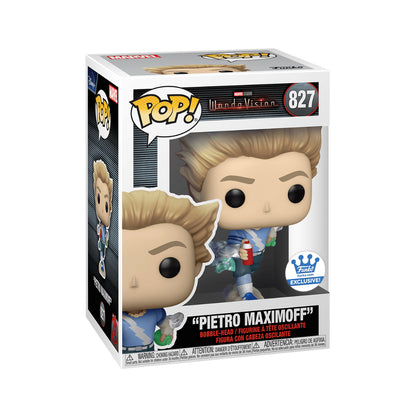 FUNKO POP! MARVEL: WANDAVISION - PIETRO MAXIMOFF **FUNKO SHOP EXCLUSIVE** #827