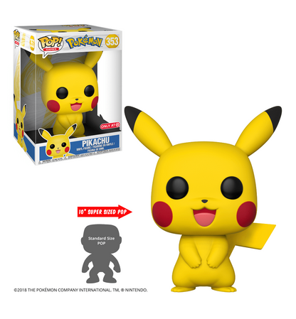 Funko Pop! Games: Pokemon - Jumbo 10" Pikachu #353 [Exclusive]