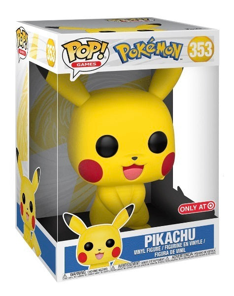 Funko Pop! Games: Pokemon - Jumbo 10" Pikachu #353 [Exclusive]