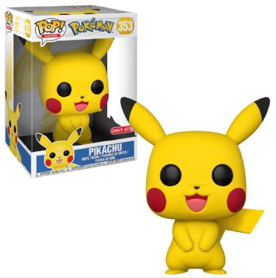 Funko Pop! Games: Pokemon - Jumbo 10" Pikachu #353 [Exclusive]