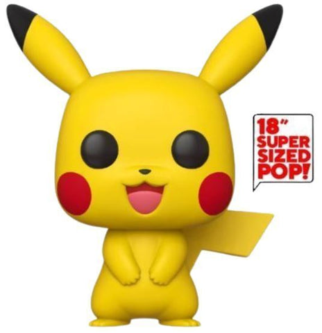【ポケモン】超特大FUNKO18インチピカチュウ Pikachu Pokemon Funko Pop! Games: Pokemon - Mega 18
