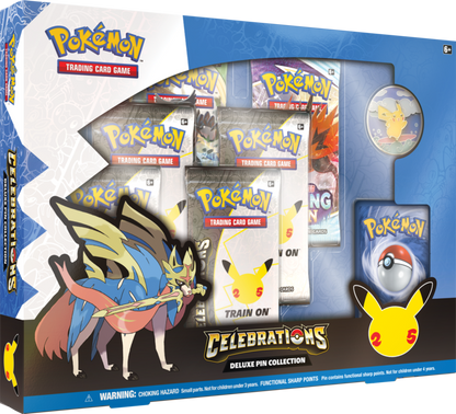 Pokemon TCG - Celebrations Deluxe Pin Collection Box Set