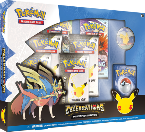 POKEMON TCG: CELEBRATIONS - DELUXE PIN COLLECTION *INSTOCK*