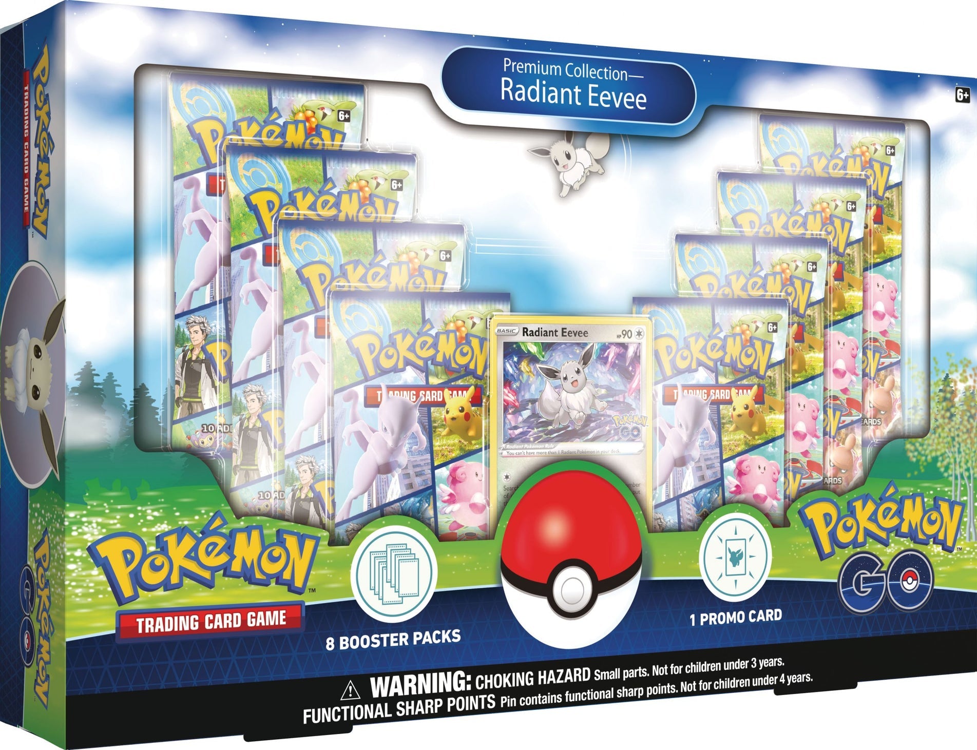 Pokemon TCG - Pokemon GO Radiant Eevee Premium Collection Box Set