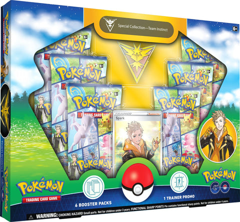 POKEMON GO TCG TRADING CARD - SPECIAL COLLECTION TEAM INSTINCT / TEAM MYSTIC / TEAM VALOR