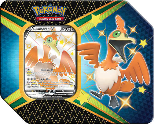 POKEMON - SHINING FATES - TINS- CRAMORANT V