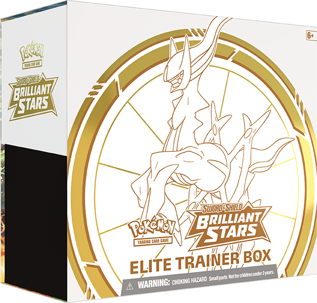Pokemon TCG: Sword & Shield - Brilliant Stars Elite Trainer Box (ETB)