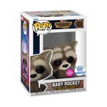 Funko Pop! MARVEL GUARDIAN OF THE GALAXY BABY ROCKET FLOCKED #1208 [FUNKO SHOP EXCLUSIVE] *PREORDER*