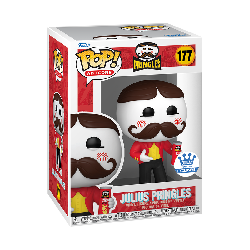 FUNKO POP! AD-ICON JULIUS PRINGLES #177 [FUNKO SHOP EXCLUSIVE] *PREORDER*