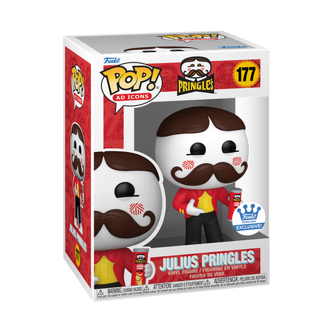 FUNKO POP! AD-ICON JULIUS PRINGLES #177 [FUNKO SHOP EXCLUSIVE] *PREORDER*