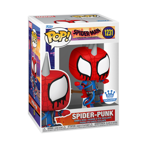 FUNKO POP! MARVEL - SPIDER-MAN ACROSS THE SPIDER-VERSE: SPIDER-PUNK #1231 [FUNKO SHOP EXCLUSIVE]