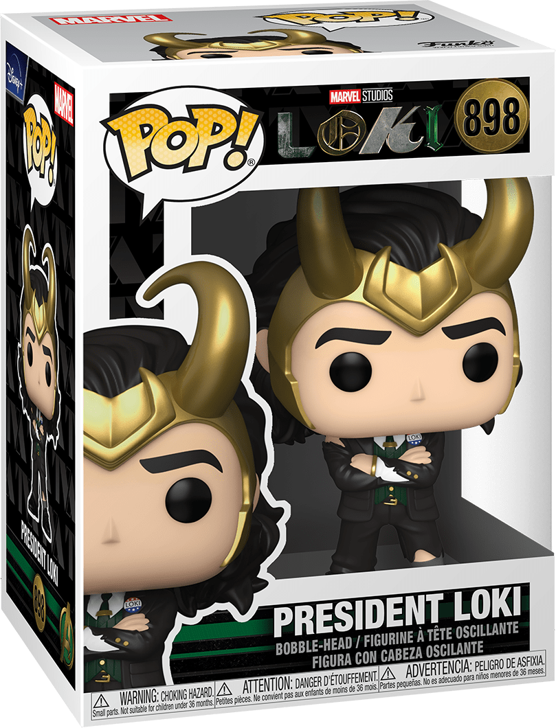 FUNKO POP! MARVEL: LOKI [TV SERIES] - PRESIDENT LOKI #898