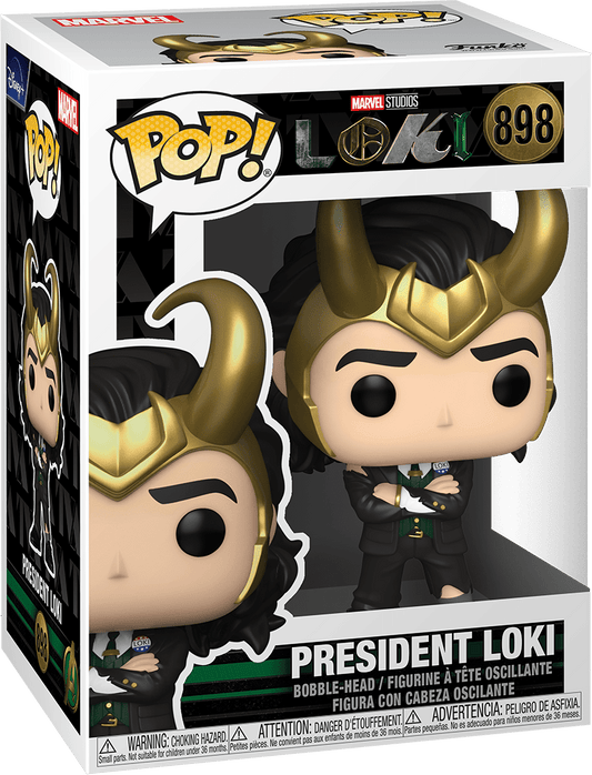 FUNKO POP! MARVEL: LOKI [TV SERIES] - PRESIDENT LOKI #898