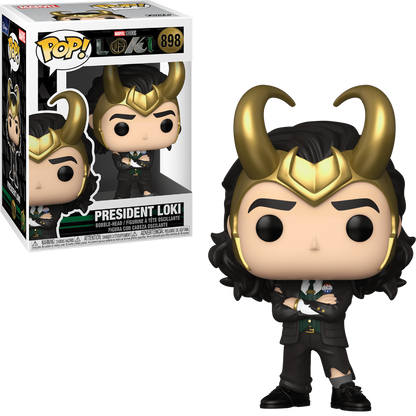 FUNKO POP! MARVEL: LOKI [TV SERIES] - PRESIDENT LOKI #898
