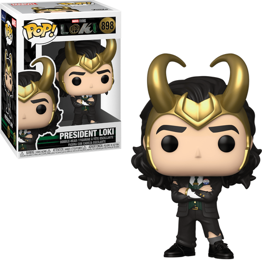 FUNKO POP! MARVEL: LOKI [TV SERIES] - PRESIDENT LOKI #898