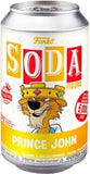 FUNKO SODA! DISNEY: ROBIN HOOD - PRINCE JOHN **SEALED CAN**