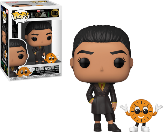 FUNKO POP! MARVEL: LOKI [TV SERIES] - RAVONNA RENSLAYER W/ MISS MINUTES #899
