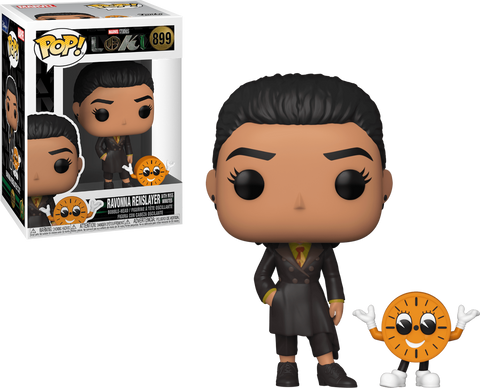 FUNKO POP! MARVEL: LOKI [TV SERIES] - RAVONNA RENSLAYER W/ MISS MINUTES #899