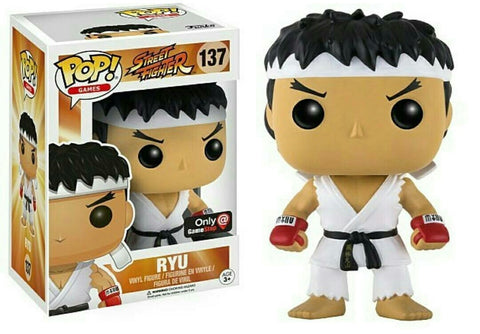 Funko Pop! Street Fighter -GameStop Exclusive Ryu #137