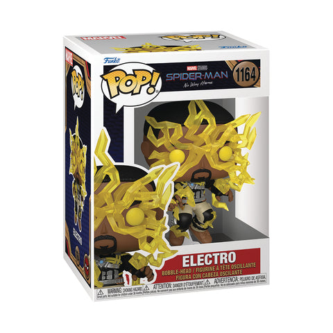 FUNKO POP! MARVEL SPIDER-MAN NO WAY HOME ELECTRO #1164 *PREORDER*